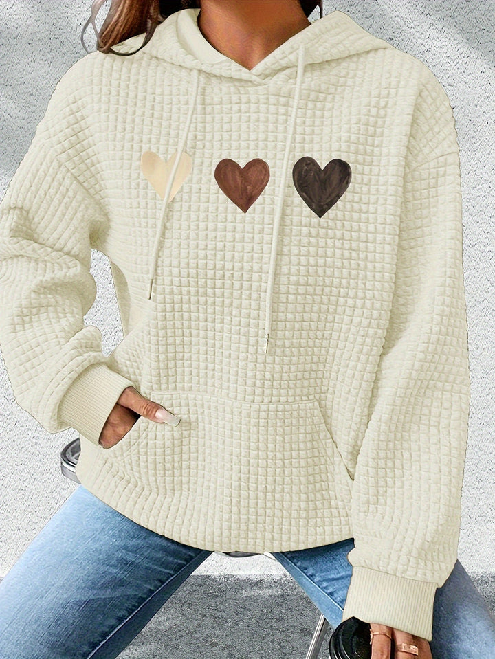 Urmela – Lässiger Polyester Kapuzenpullover Mit Taschen