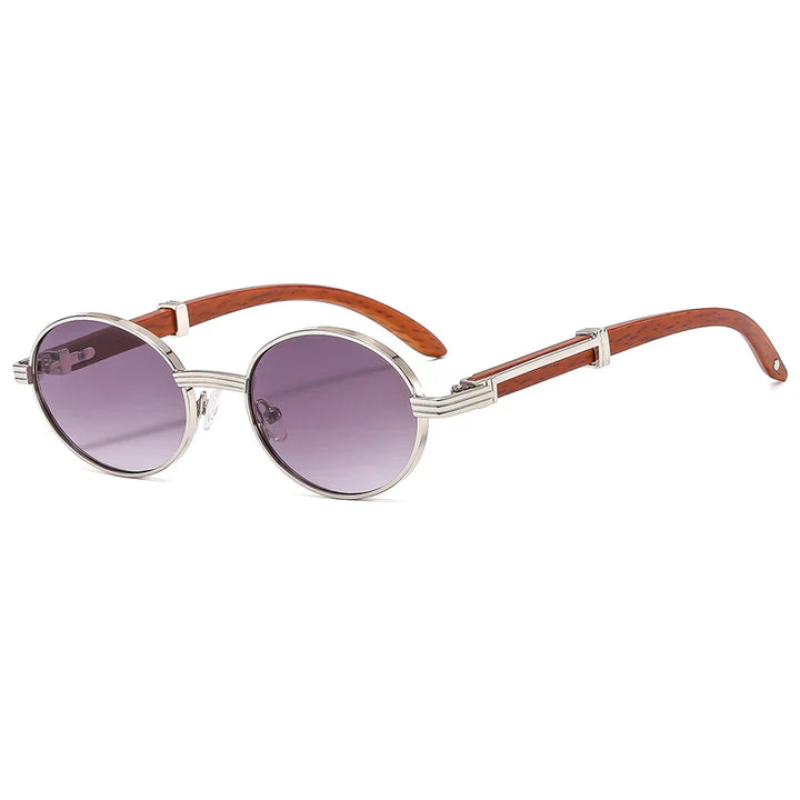 BlissGlow™ –   Holzsonnenbrille der Retro-Serie