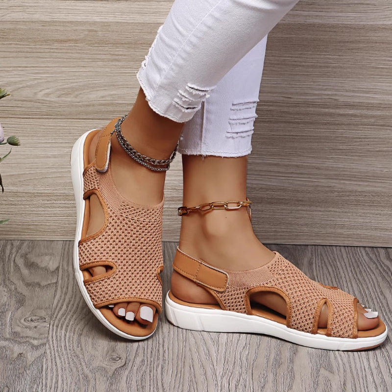 OrthoBreeze Damen-Sandalen – Atmungsaktiver Komfort & orthopädische Unterstützung für jeden Schritt