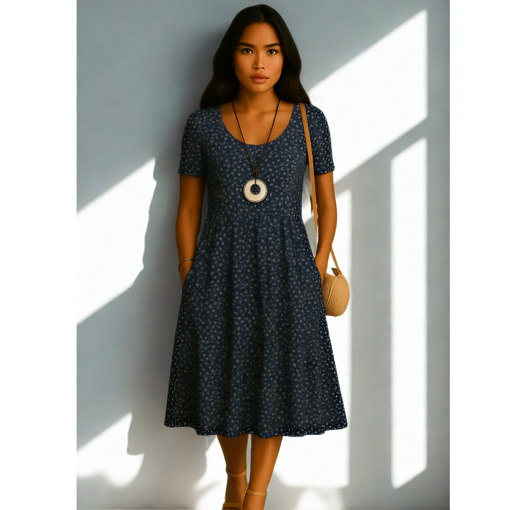 Hanna - Wunderschönes Midi-Kleid