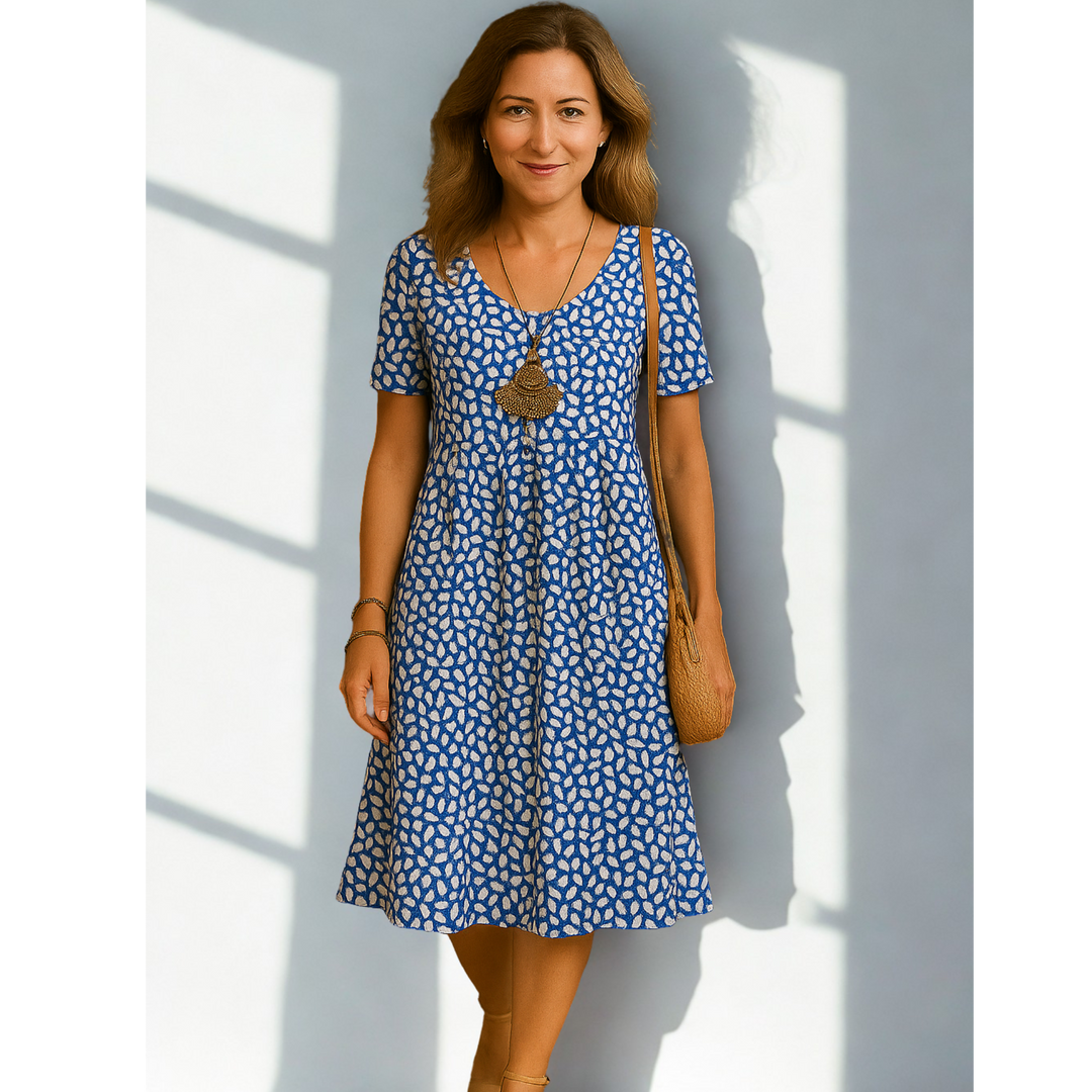 Hanna - Wunderschönes Midi-Kleid