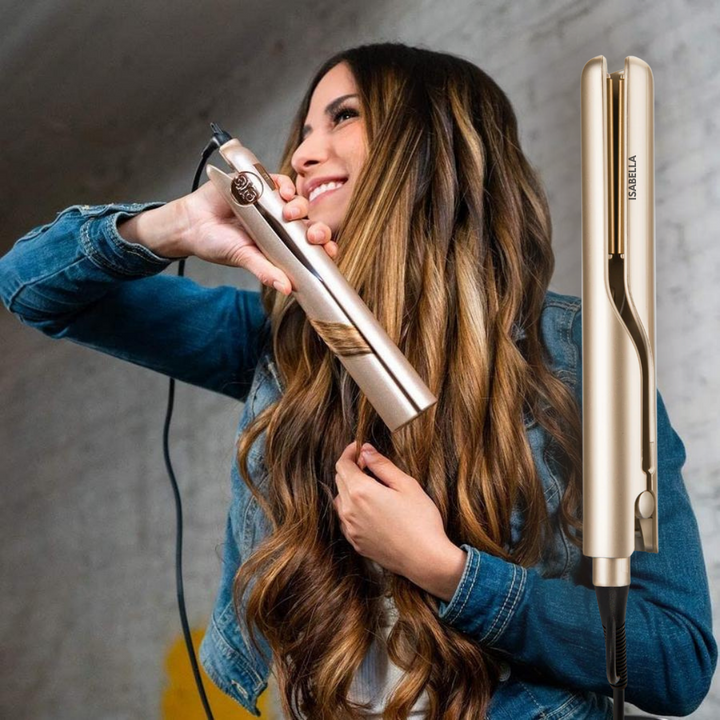 Isabella 2-in-1 Hairstyler™ - Doppelte Styling-Power, halbes Ärgernis.