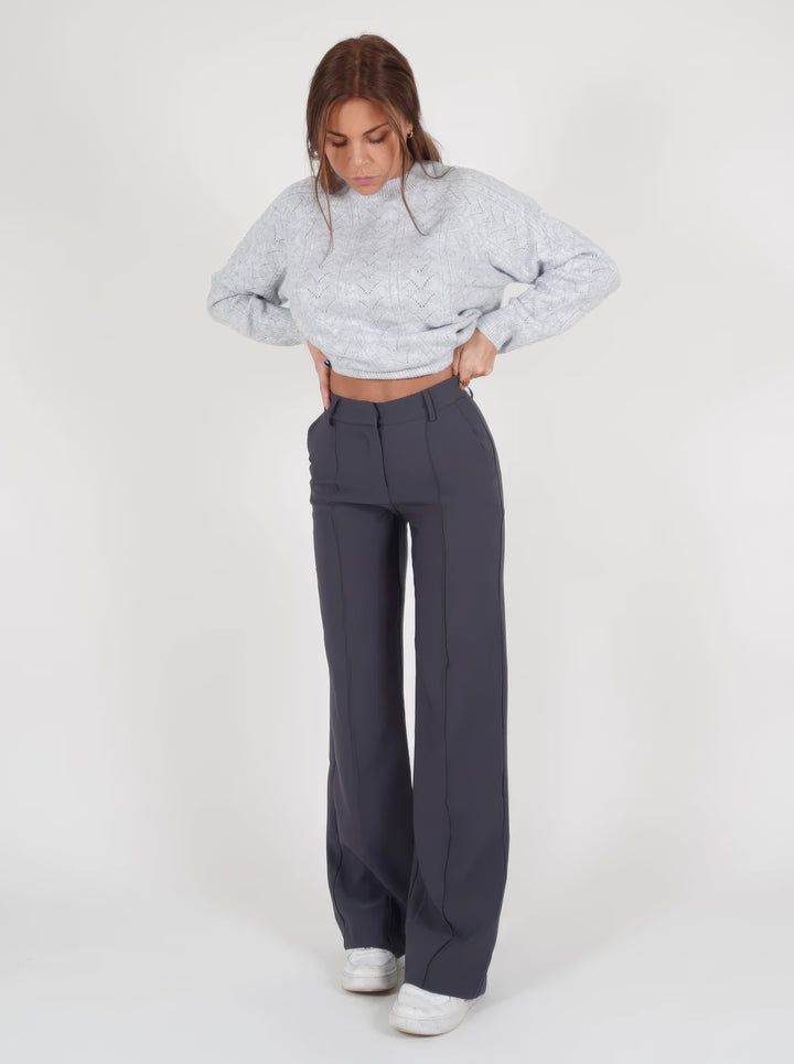 Sophia™ | Ausgestellte Hose mit hoher Taille