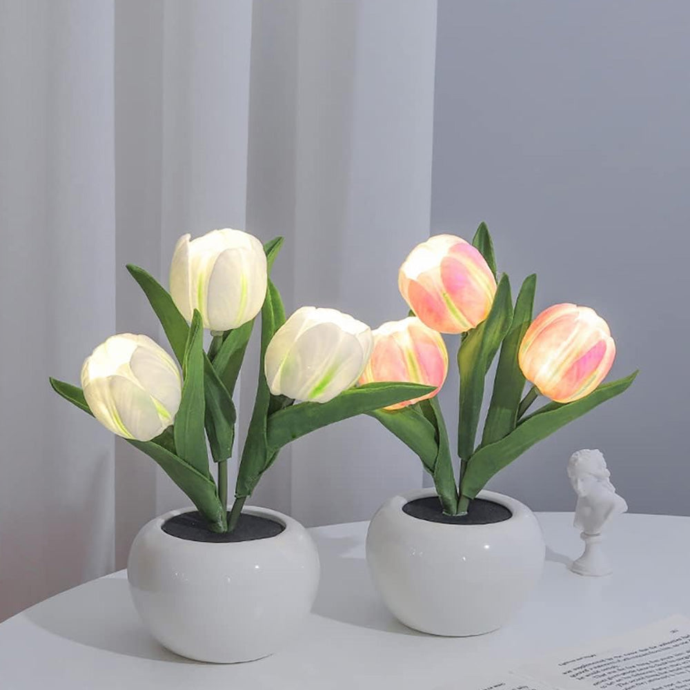 FlowerGlow™ - LED-Tulpen-Nachtlicht Lampe (50% RABATT)