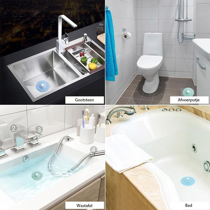 2+1 GRATIS | DrainMaster™ – Verhindert Verstopfungen hält das Wasser zurück!