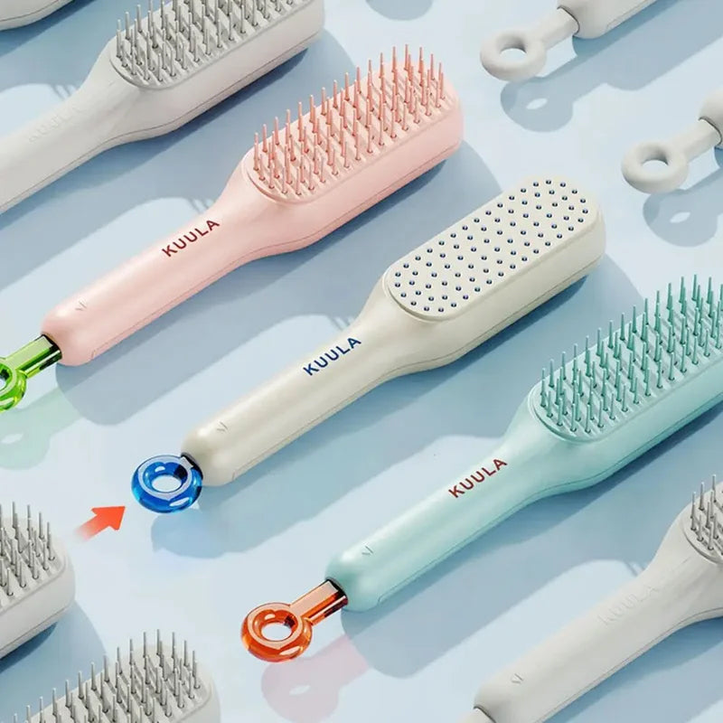 GlowComb - Selbstreinigender Anti-Statischer Massagekamm [50% Rabatt]