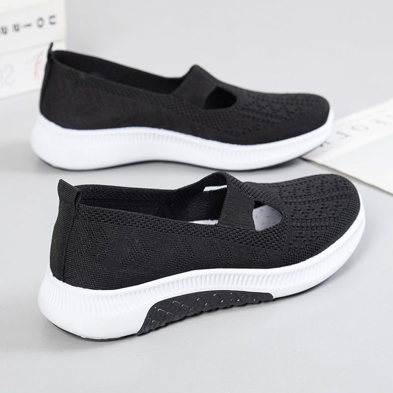 SoftStep | Rutschfeste flache schuhe mit weicher sohle