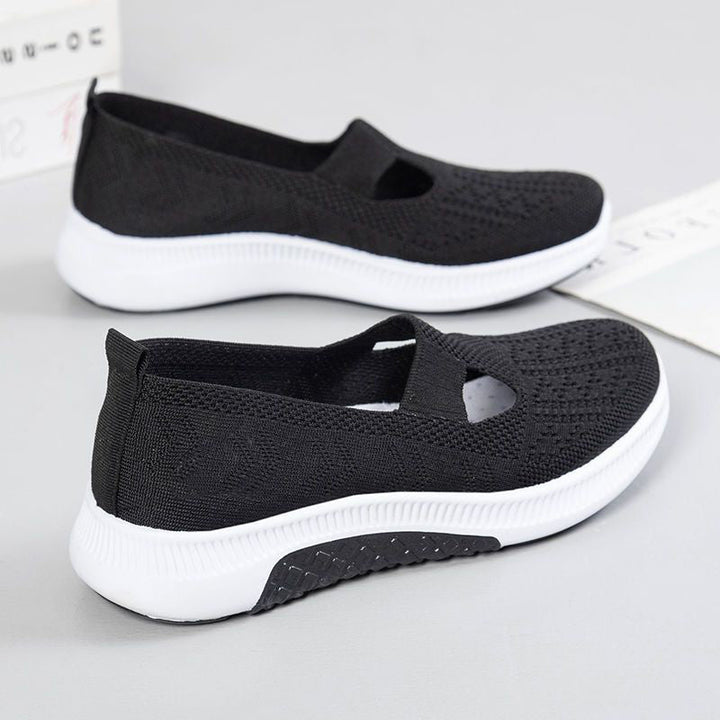 SoftStep | Rutschfeste flache schuhe mit weicher sohle
