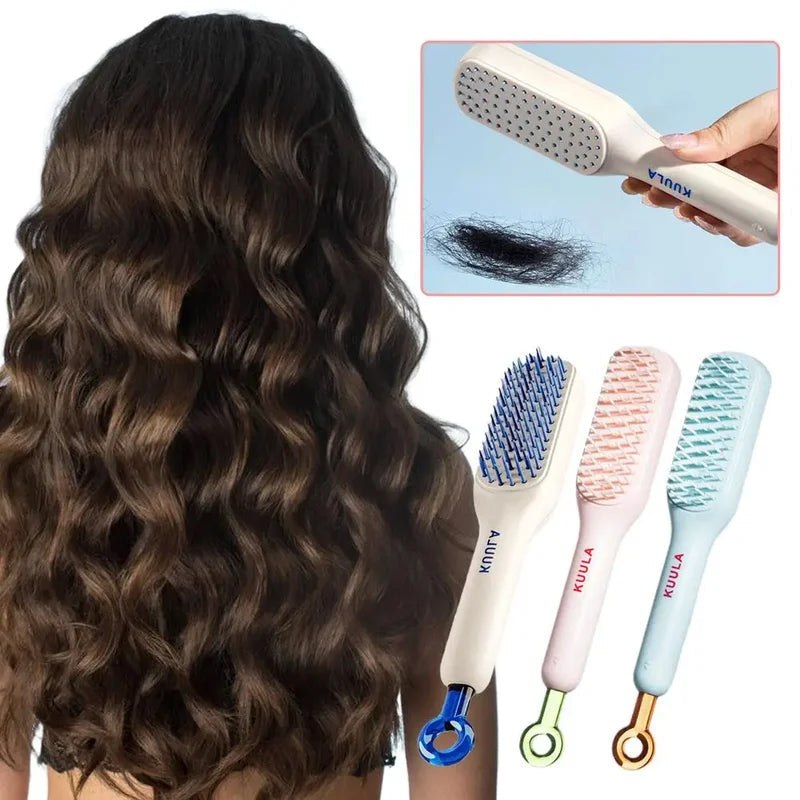 GlowComb - Selbstreinigender Anti-Statischer Massagekamm [50% Rabatt]