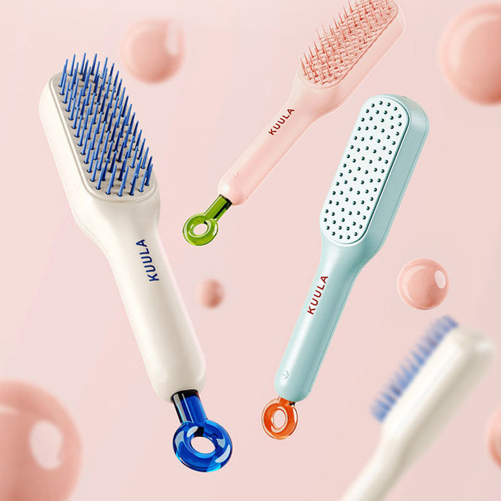 GlowComb - Selbstreinigender Anti-Statischer Massagekamm [50% Rabatt]