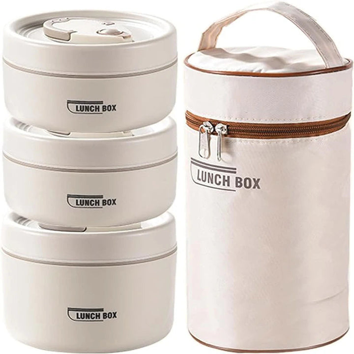 Tragbares isoliertes Lunchbehälter-Set