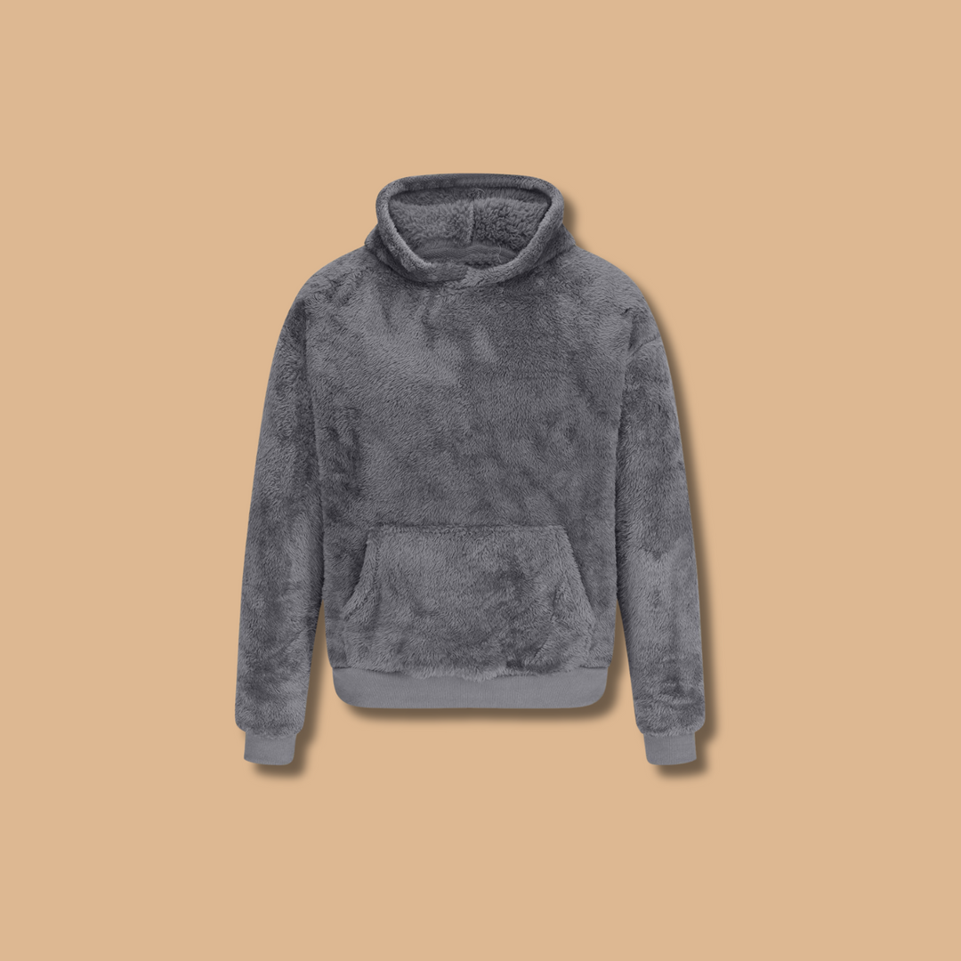 Cudlo™ - Unisex Flauschiger Kapuzenpullover