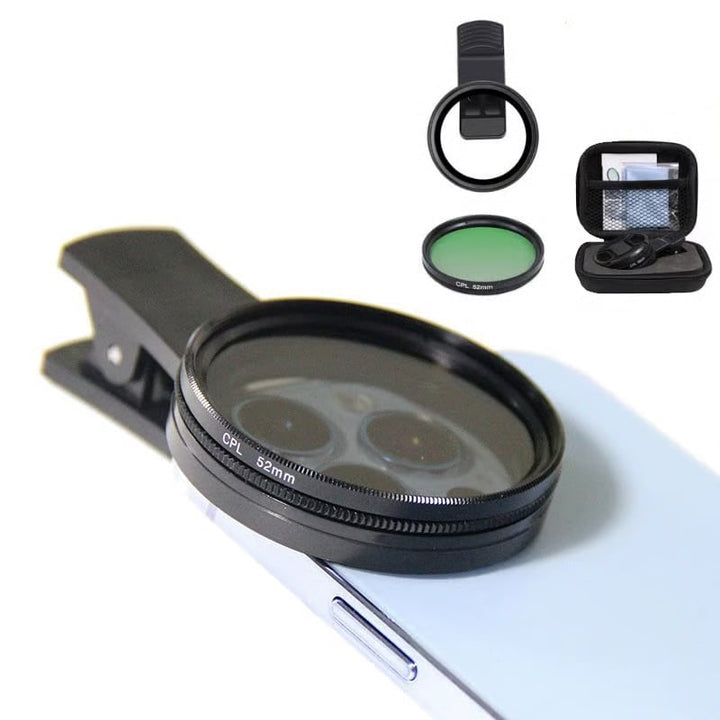 OptiLens | Gestochen scharfe, klare Fotos mit Polarisationswirkung und einfachem Clip-On-Design