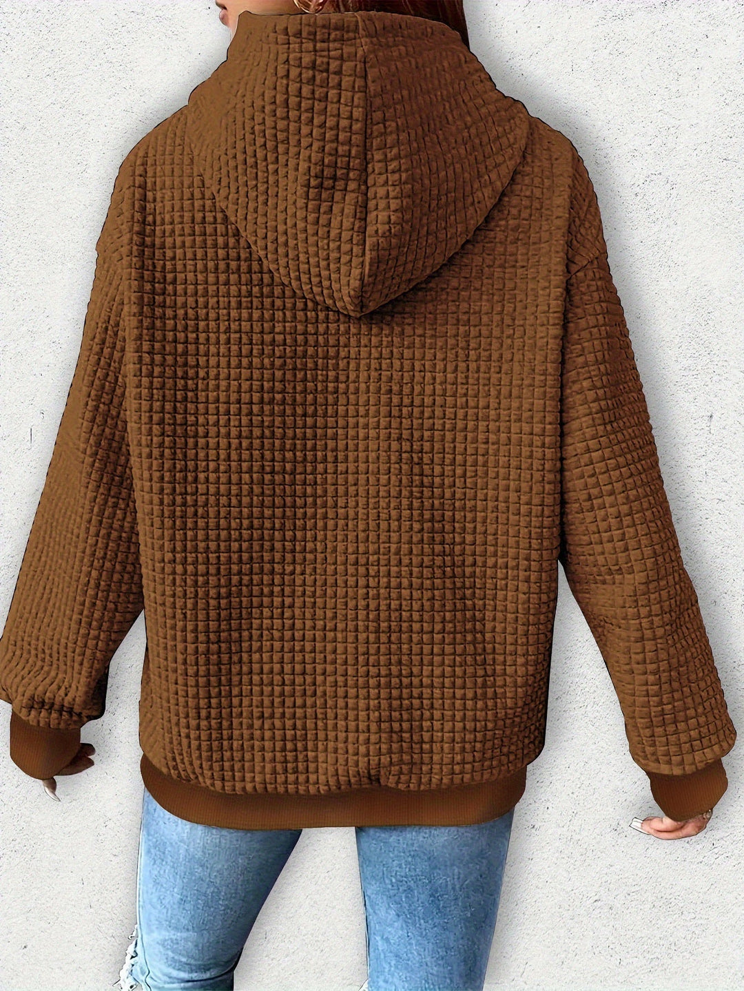 Urmela – Lässiger Polyester Kapuzenpullover Mit Taschen