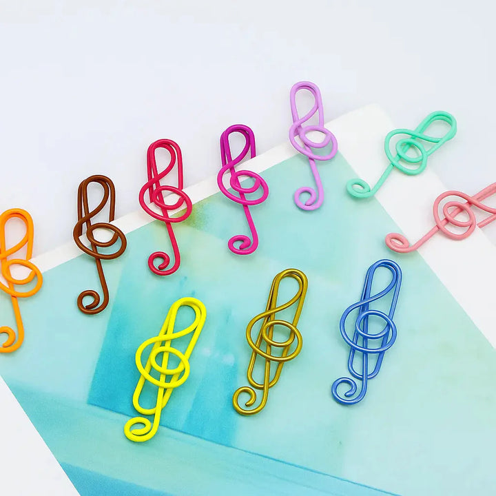 Musiknoten-Büroklammern – für Schule, Büro & kreative Geschenke