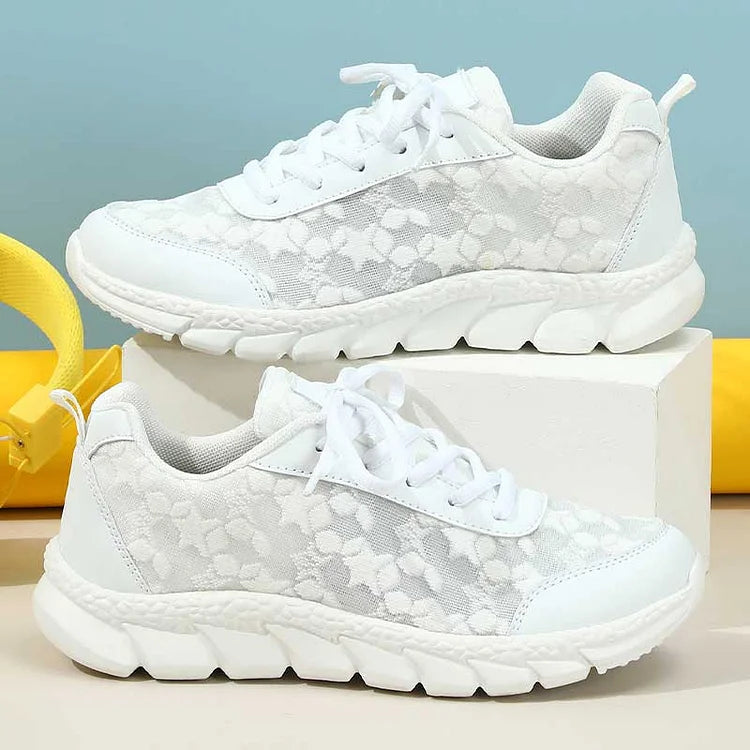 SpitzenSchritt | Atmungsaktive Spitzen-Sneaker für Damen
