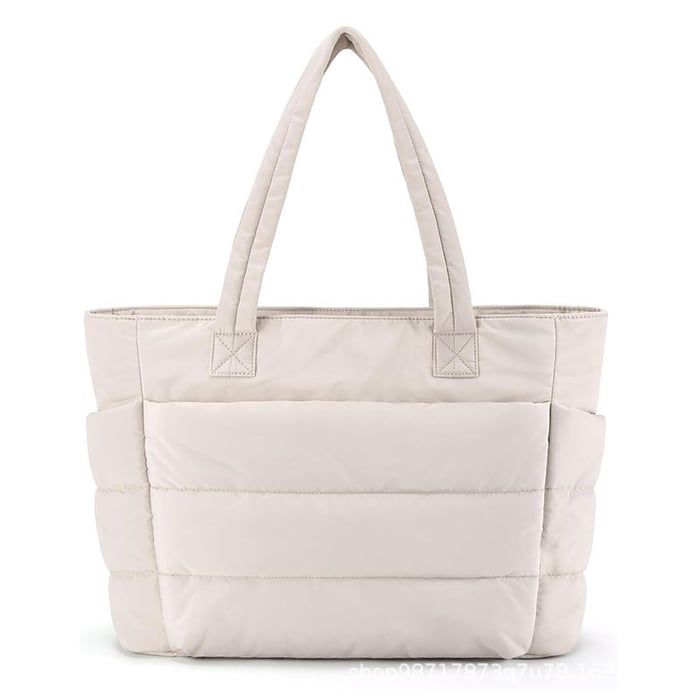 Leichte Puffy Tote Tasche