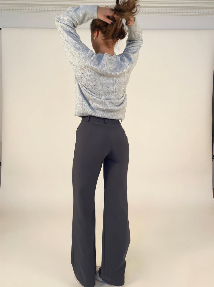 Sophia™ | Ausgestellte Hose mit hoher Taille