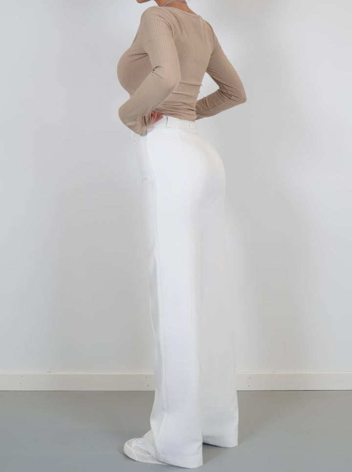 Sophia™ | Ausgestellte Hose mit hoher Taille