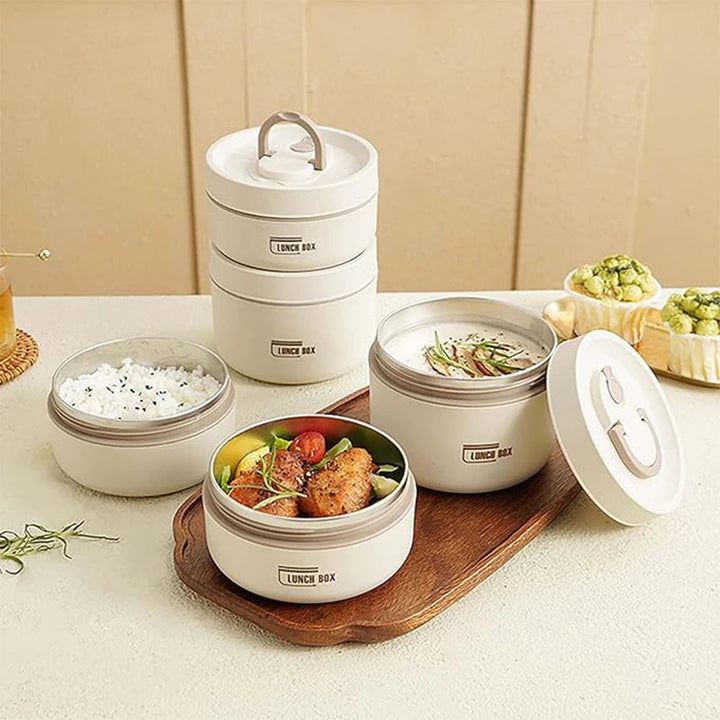 Tragbares isoliertes Lunchbehälter-Set