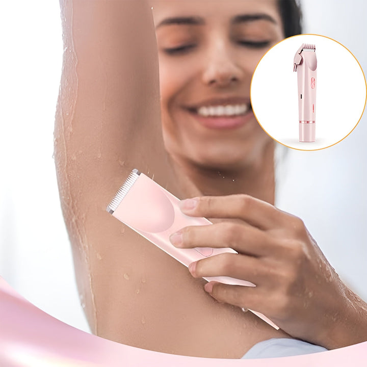 PerfektTrim  - Doppelkopf-Haarschneider für Frauen | 50% RABATT