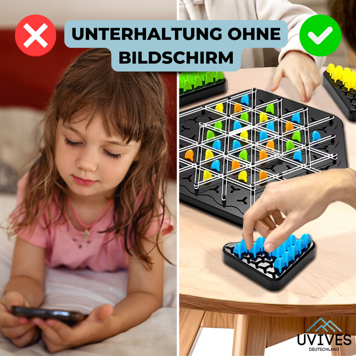 KnotLogic™ - Ketten-Dreieck-Schachspiel