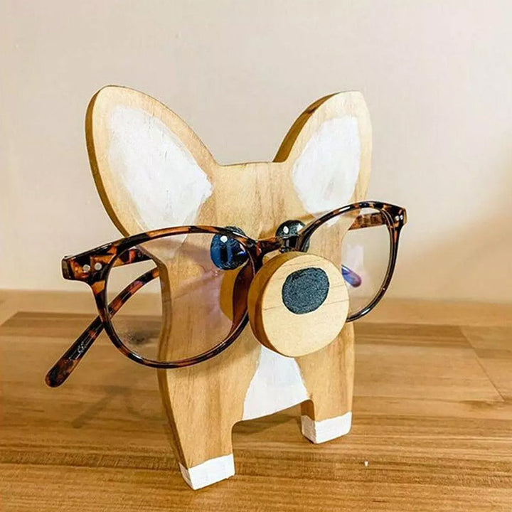 1+1 Gratis | EyeBuddy™ Brillenhalter Aus Holz In Tierform