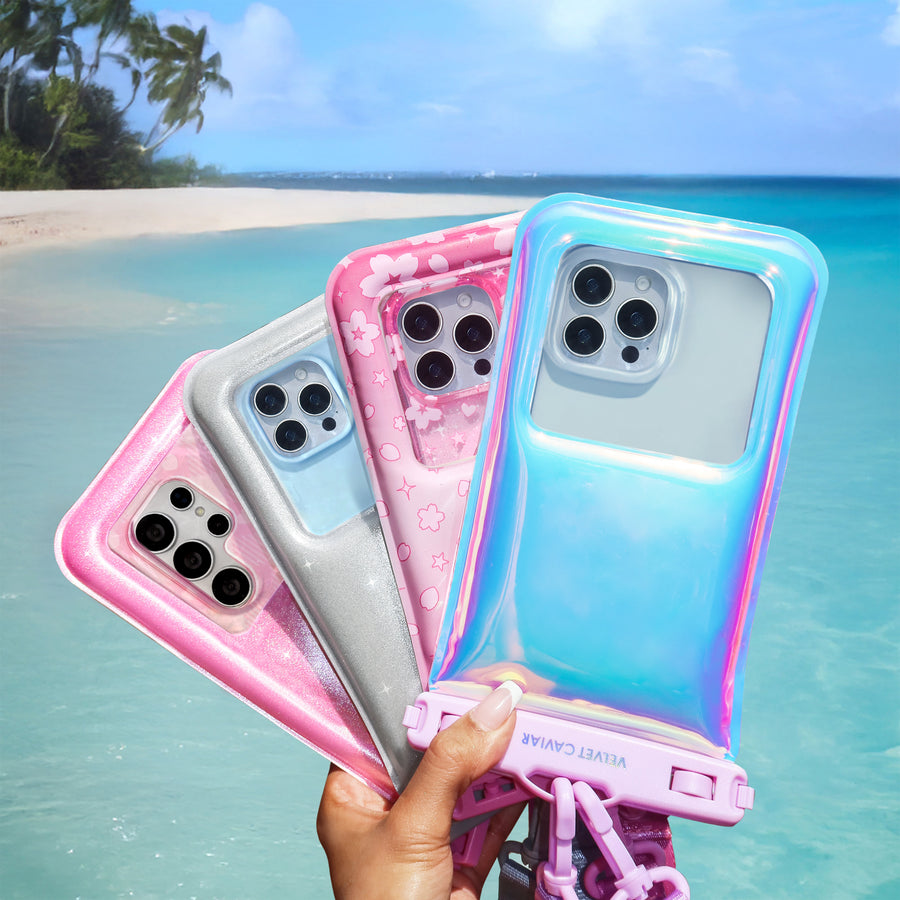Schwimmende Handyhülle | Glitzernder Schutz für dein Smartphone