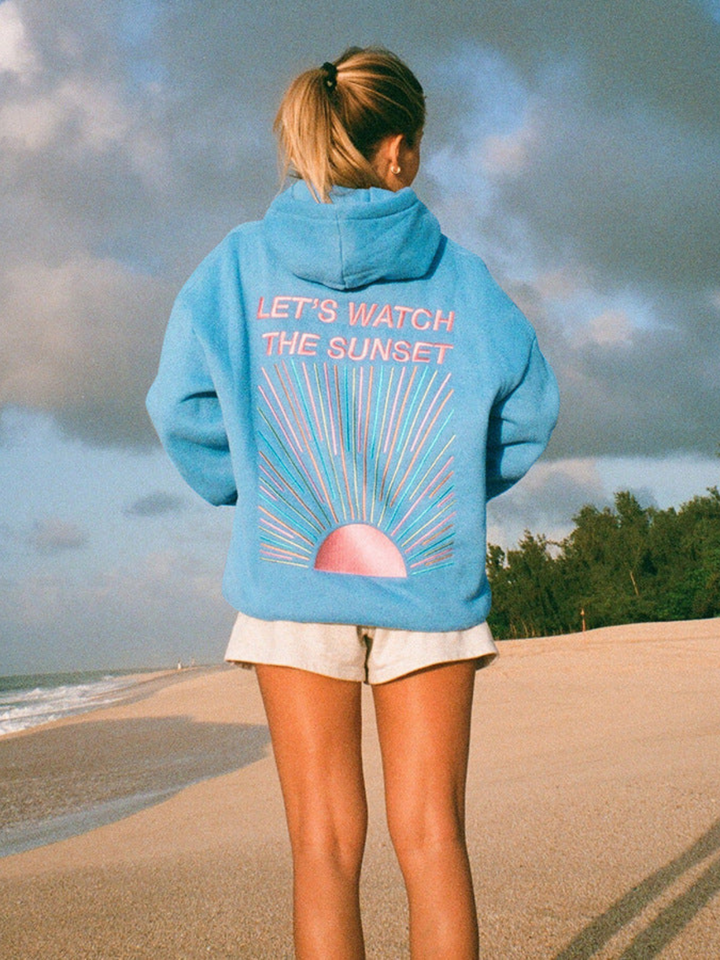 Alisa™ - Hübsches Sunset Hoodie