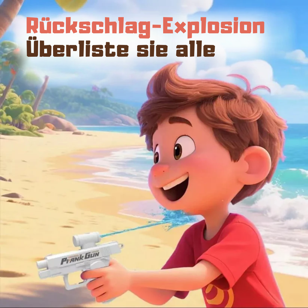 PrankGun | Doppelseitige Wasserpistole für Streiche