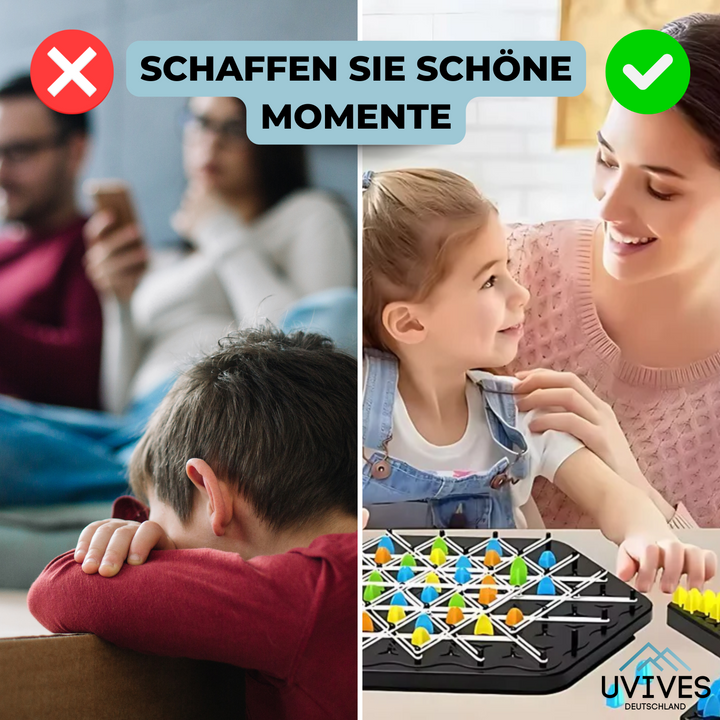 KnotLogic™ - Ketten-Dreieck-Schachspiel