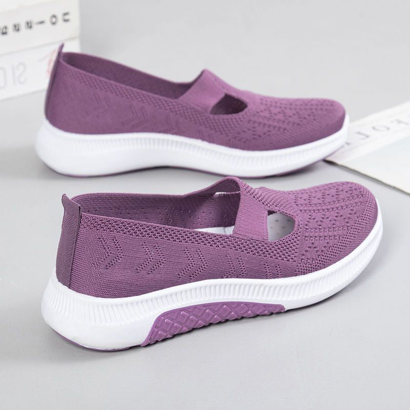 SoftStep | Rutschfeste flache schuhe mit weicher sohle