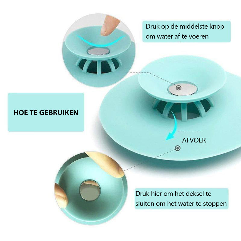 2+1 GRATIS | DrainMaster™ – Verhindert Verstopfungen hält das Wasser zurück!
