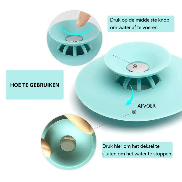 2+1 GRATIS | DrainMaster™ – Verhindert Verstopfungen hält das Wasser zurück!