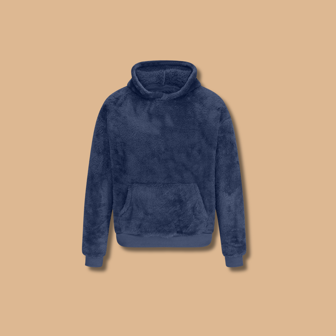 Cudlo™ - Unisex Flauschiger Kapuzenpullover