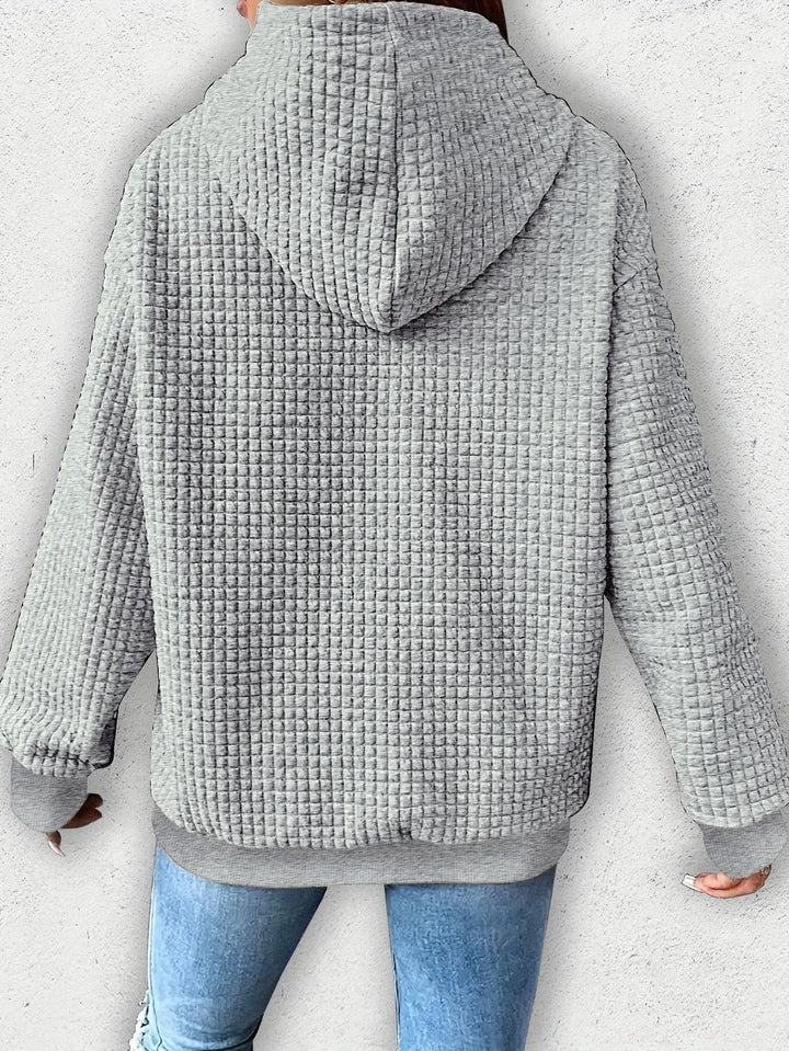 Urmela – Lässiger Polyester Kapuzenpullover Mit Taschen