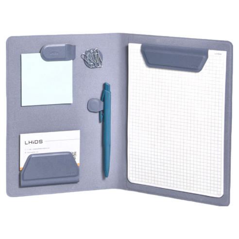 Magnetisches Business-Portfolio A5 – Organizer mit Klemmbrett & Zubehör