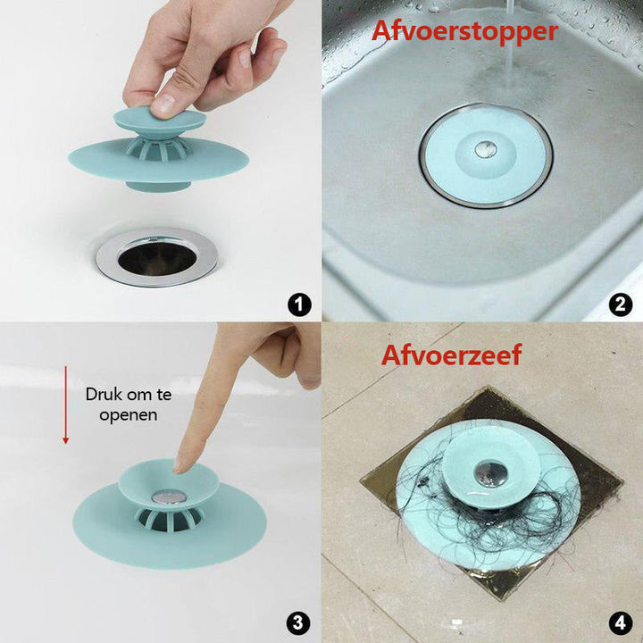 2+1 GRATIS | DrainMaster™ – Verhindert Verstopfungen hält das Wasser zurück!