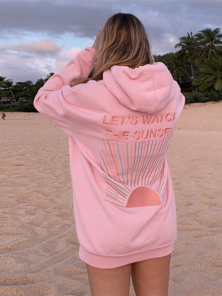 Alisa™ - Hübsches Sunset Hoodie