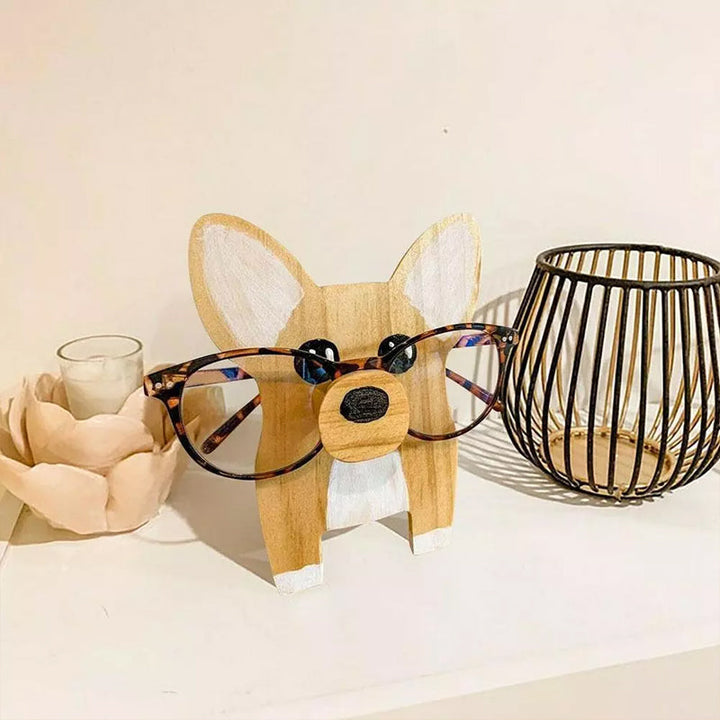 1+1 Gratis | EyeBuddy™ Brillenhalter Aus Holz In Tierform
