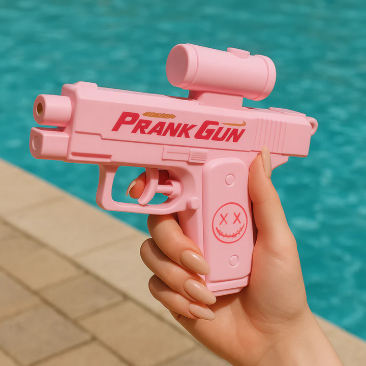 PrankGun | Doppelseitige Wasserpistole für Streiche