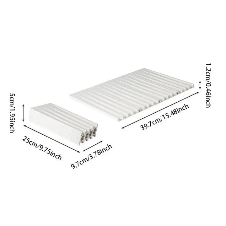 WaterDrain – Faltbare Silikonmatte zum Trocken- und Schutzhalten von Arbeitsflächen
