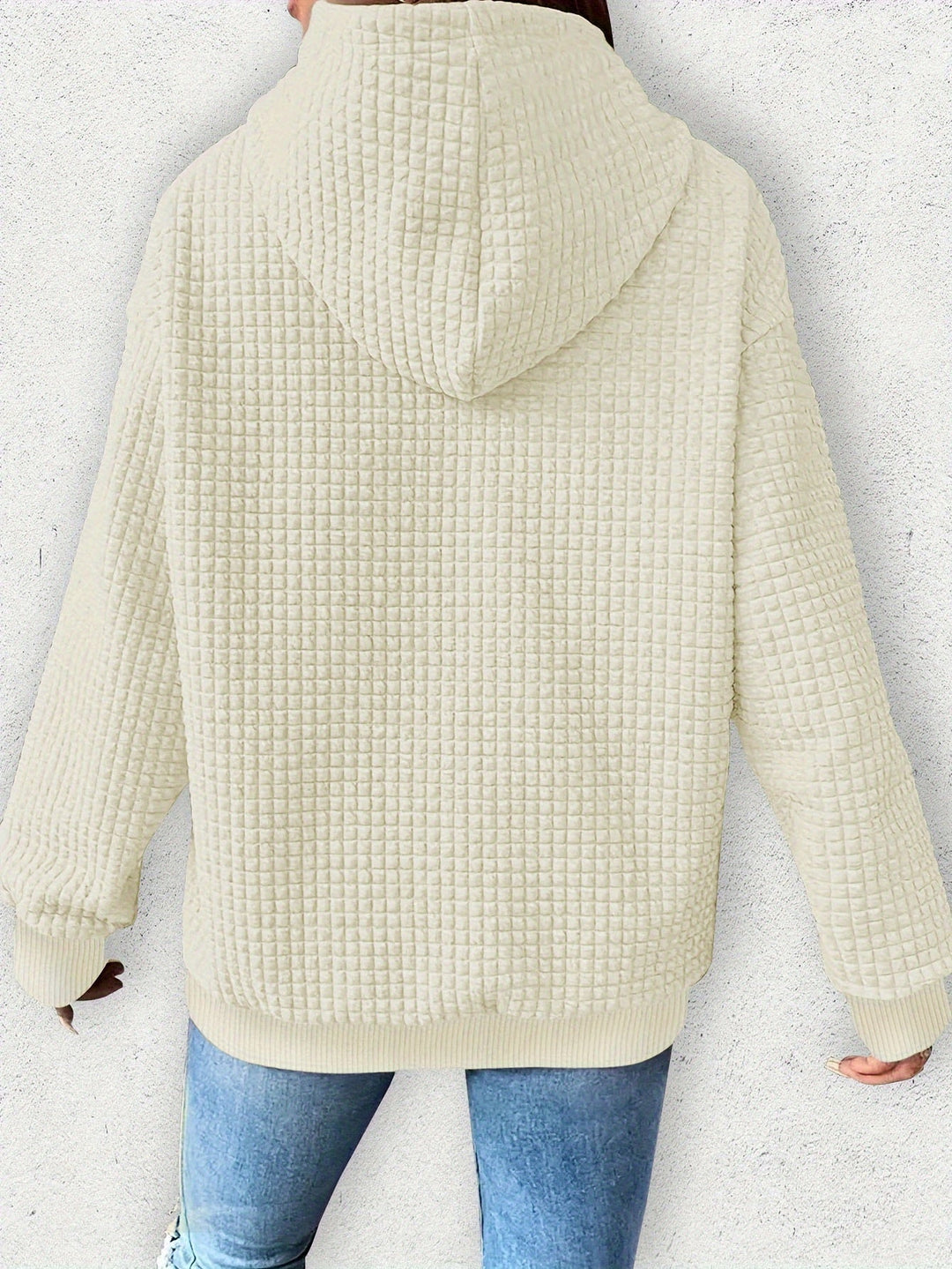 Urmela – Lässiger Polyester Kapuzenpullover Mit Taschen