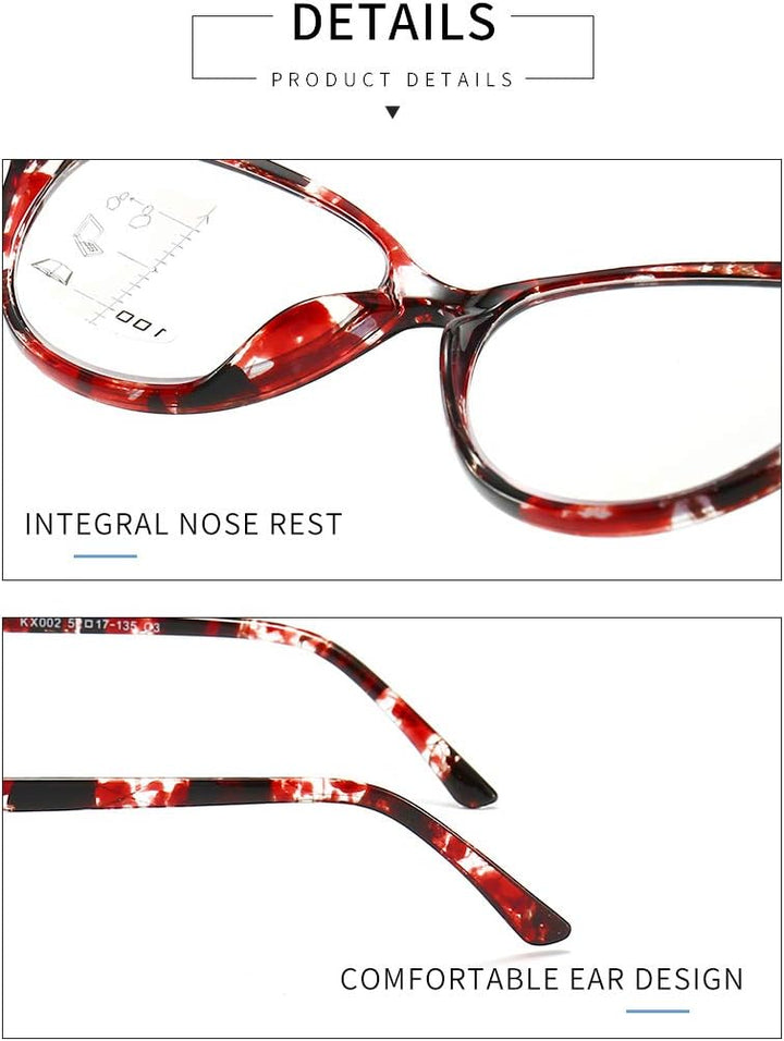 VisionEase | Multifokale Gleitsichtbrille mit Blaulichtfilter | 1+1 GRATIS