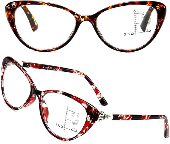 VisionEase | Multifokale Gleitsichtbrille mit Blaulichtfilter | 1+1 GRATIS
