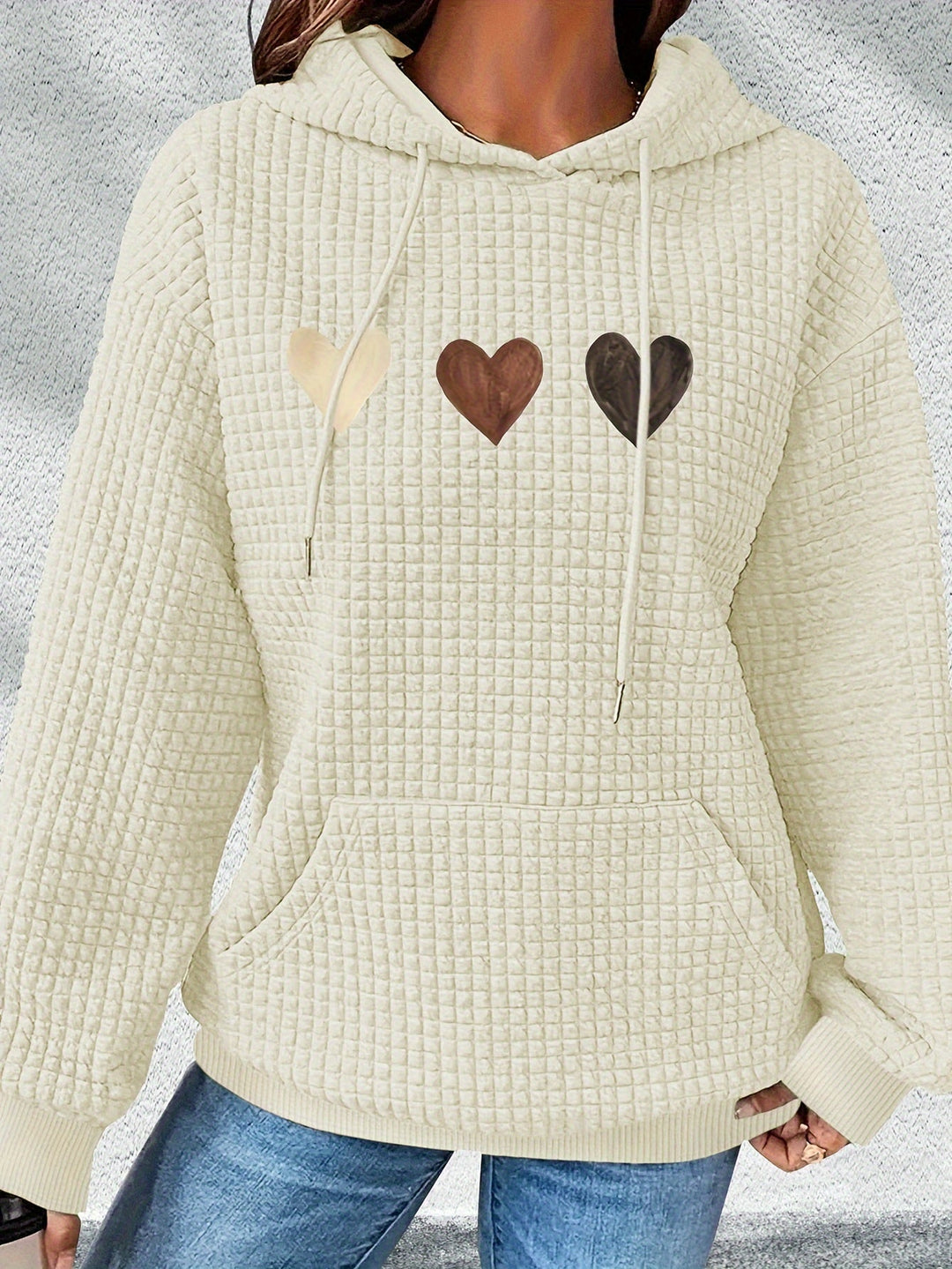 Urmela – Lässiger Polyester Kapuzenpullover Mit Taschen