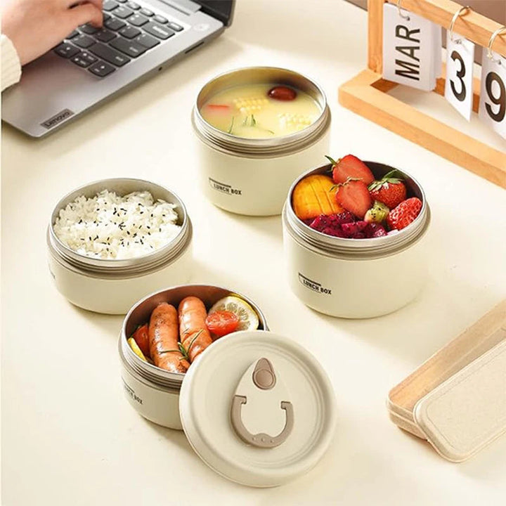Tragbares isoliertes Lunchbehälter-Set