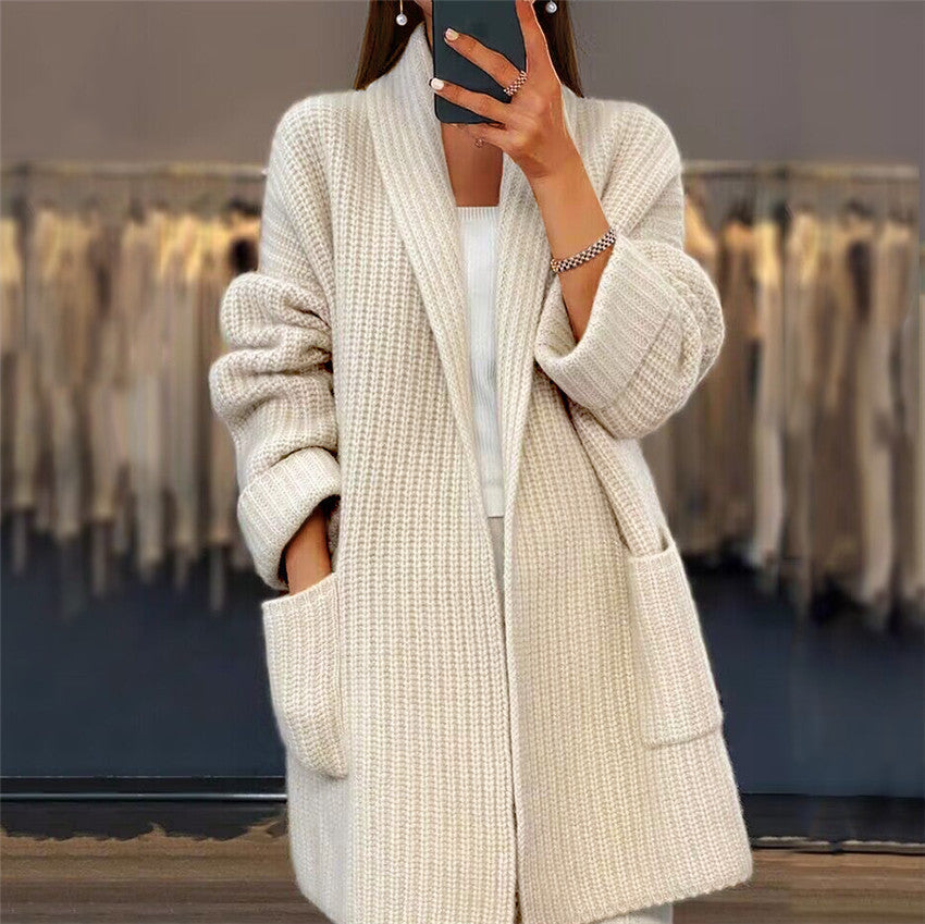 Amira | Komfortabler Strickpullover mit Taschen