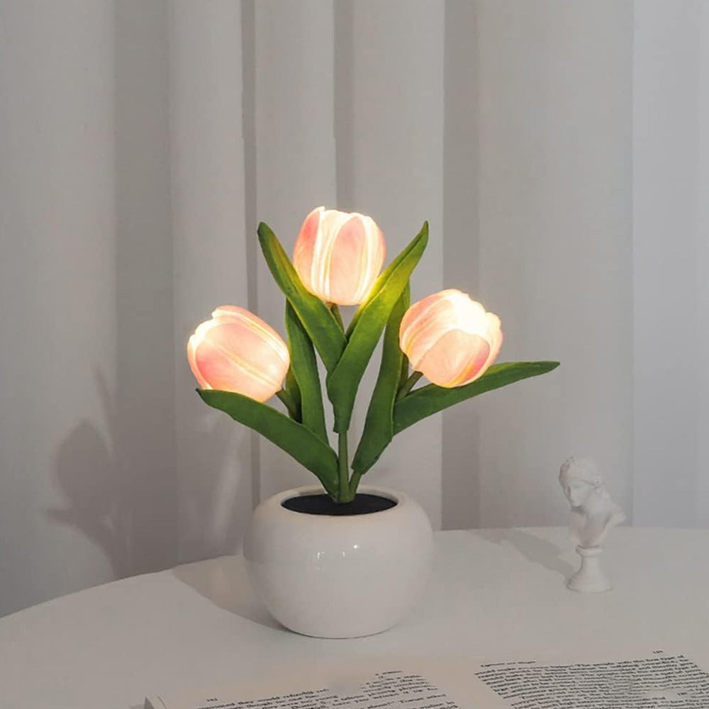 FlowerGlow™ - LED-Tulpen-Nachtlicht Lampe (50% RABATT)