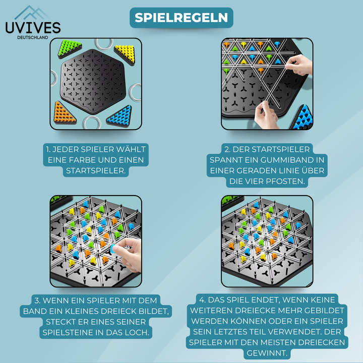 KnotLogic™ - Ketten-Dreieck-Schachspiel